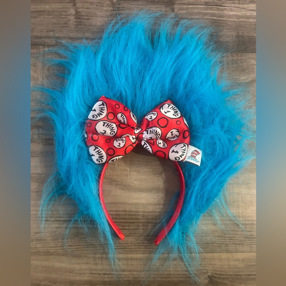 Dr. Seuss Thing 1 and Thing 2 Hair Headband